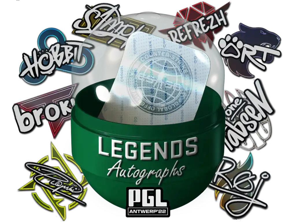 Antwerp 2022 Legends Autograph Capsule