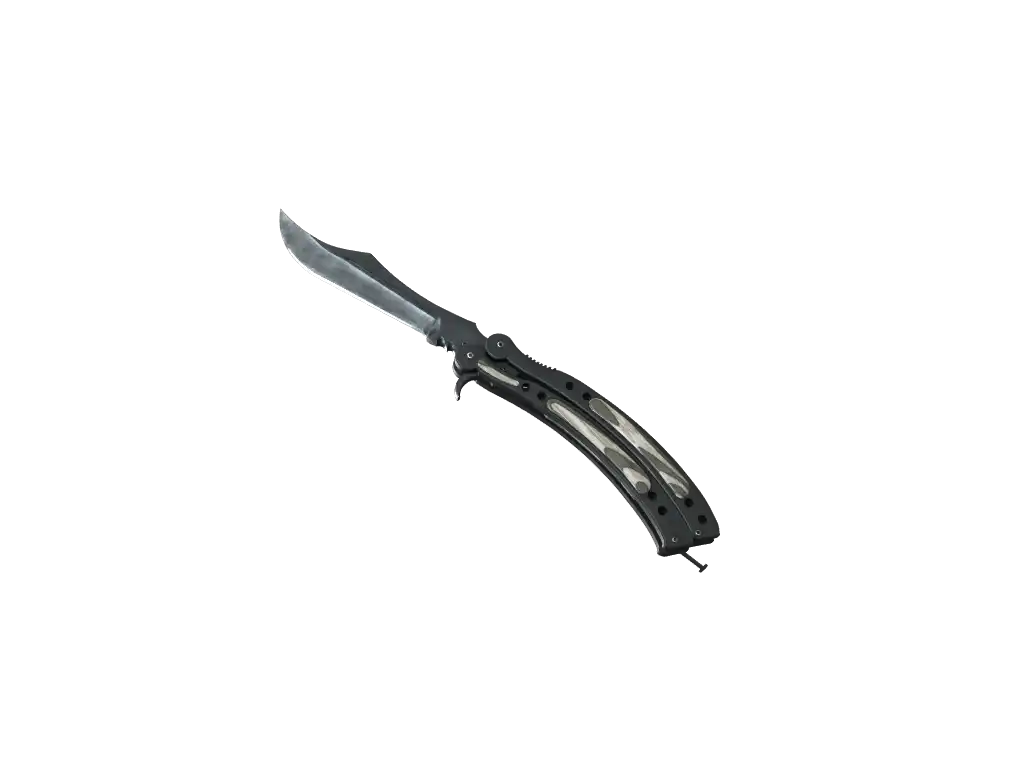 Butterfly Knife | Black Laminate