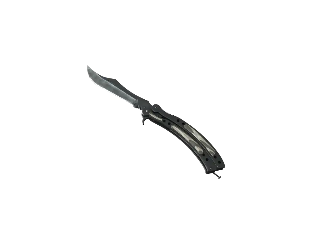 ★ Butterfly Knife | Black Laminate (Field-Tested)