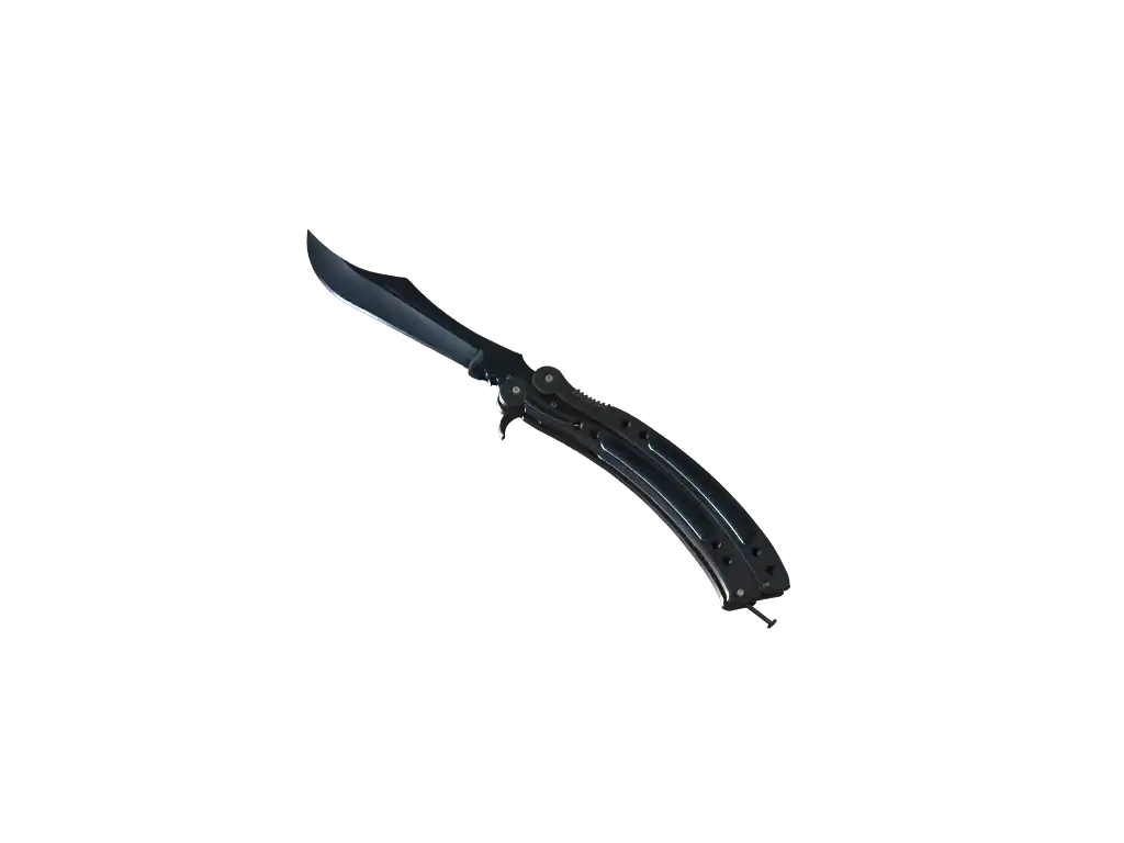 ★ Butterfly Knife | Blue Steel (Factory New)