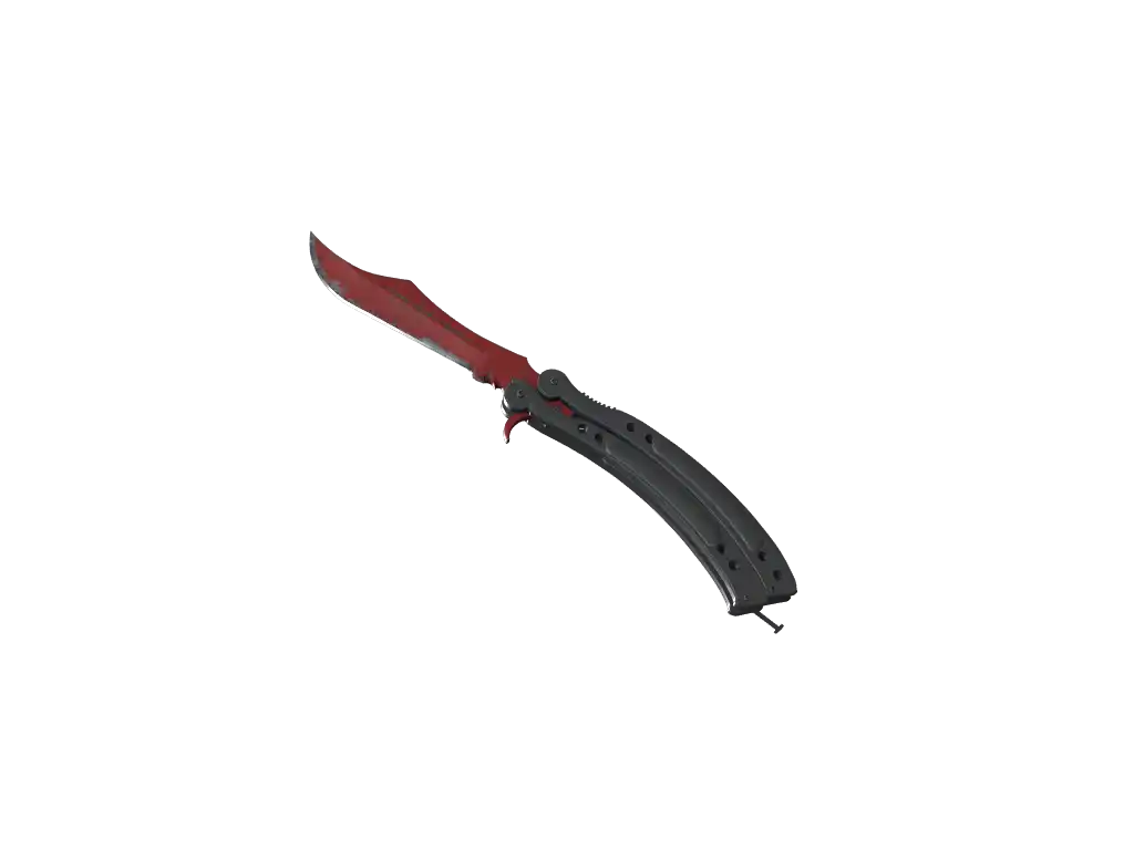 ★ Butterfly Knife | Crimson Web (Field-Tested)