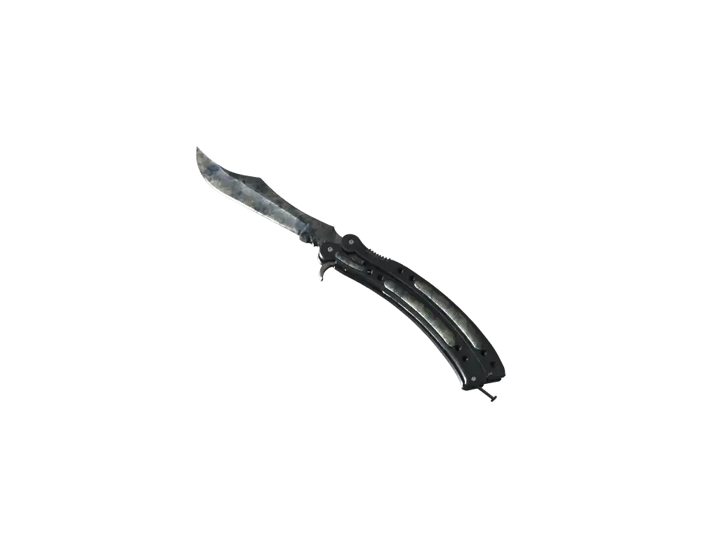 ★ Butterfly Knife | Stained (Battle-Scarred)
