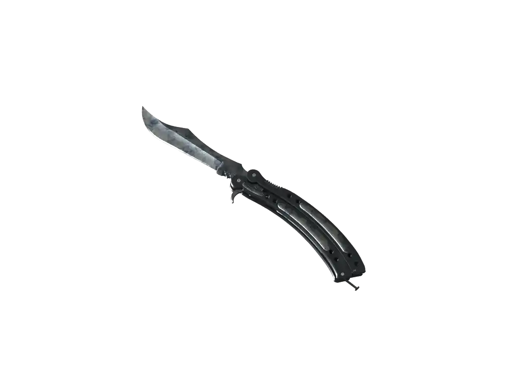 ★ StatTrak™ Butterfly Knife | Stained (Well-Worn) ★ StatTrak™ Butterfly Knife | Stained (Well-Worn)