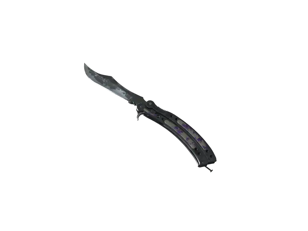 ★ Butterfly Knife | Ultraviolet (Battle-Scarred)