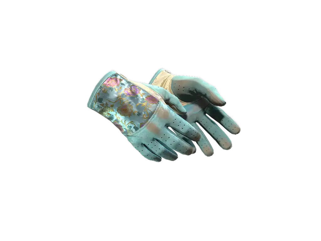 ★ Driver Gloves | Brocade Flowers (Battle-Scarred)