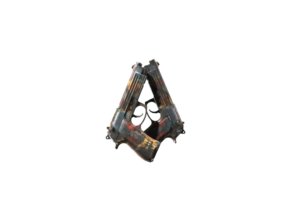 StatTrak™ Dual Berettas | Hideout (Field-Tested) StatTrak™ Dual Berettas | Hideout (Field-Tested)