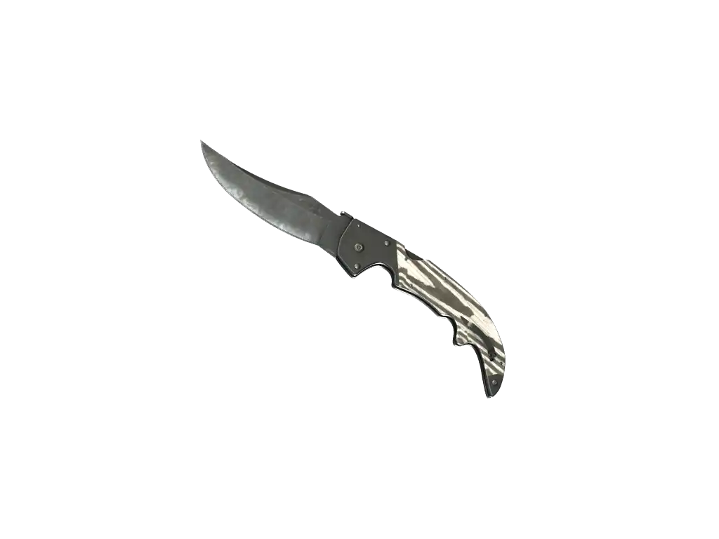 ★ StatTrak™ Falchion Knife | Black Laminate (Field-Tested)