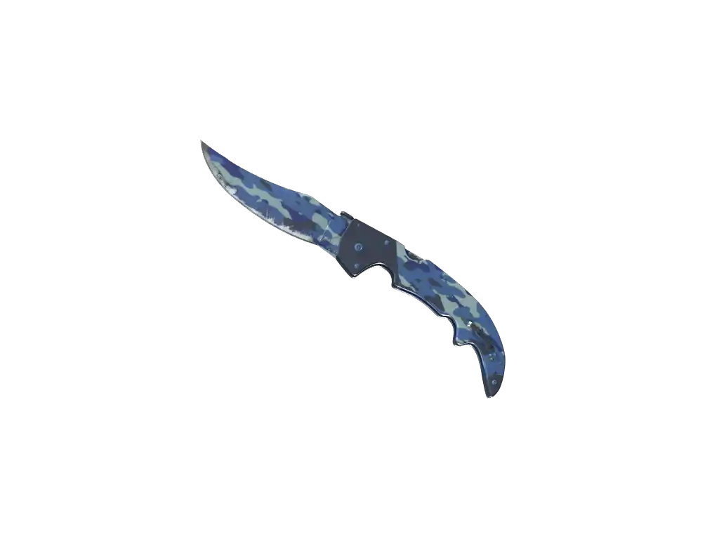 ★ Falchion Knife | Bright Water (Well-Worn) ★ Falchion Knife | Bright Water (Well-Worn)