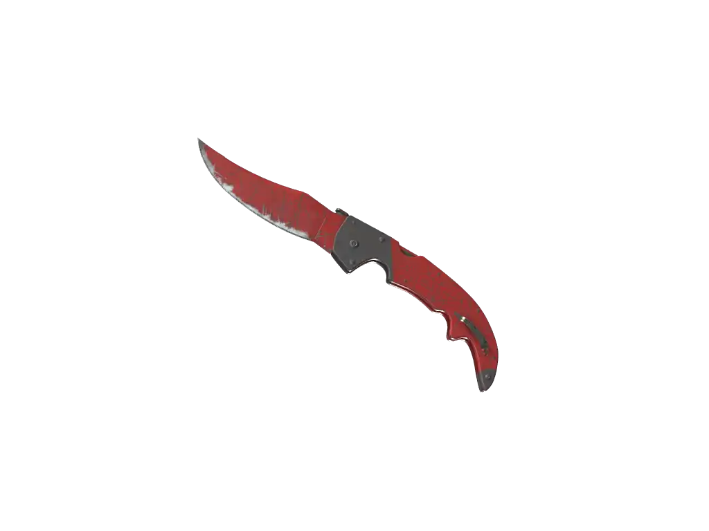 ★ StatTrak™ Falchion Knife | Crimson Web (Field-Tested)