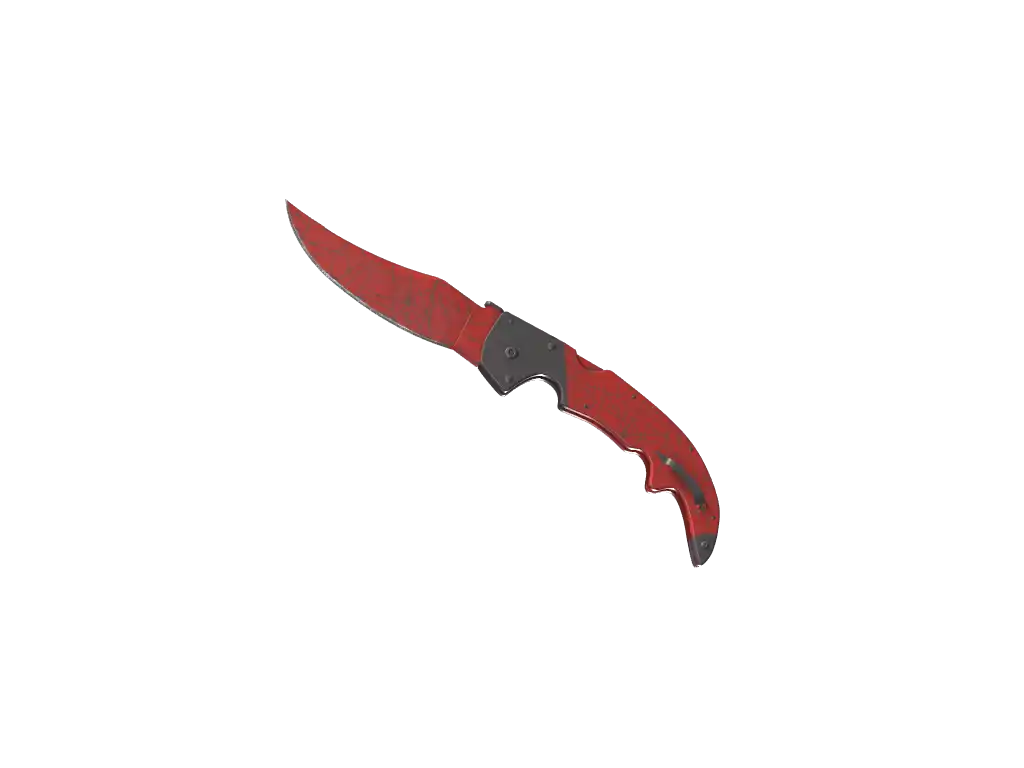 ★ Falchion Knife | Crimson Web (Minimal Wear)