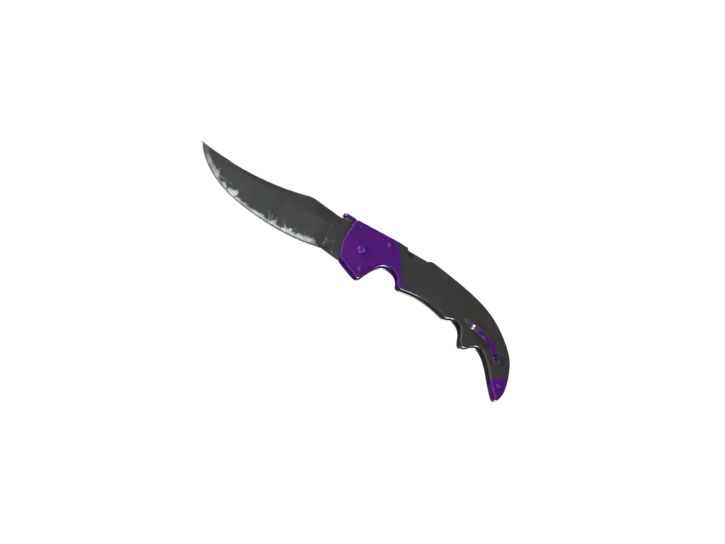 ★ Falchion Knife | Ultraviolet (Well-Worn)