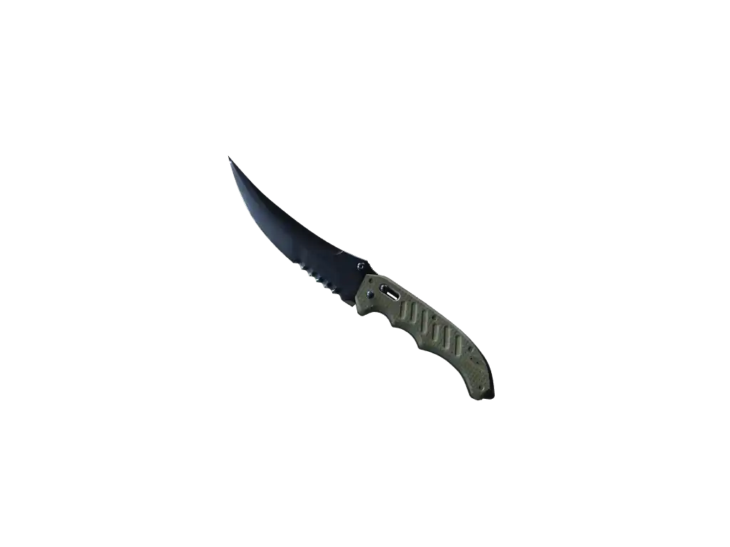 ★ Flip Knife | Blue Steel (Battle-Scarred)