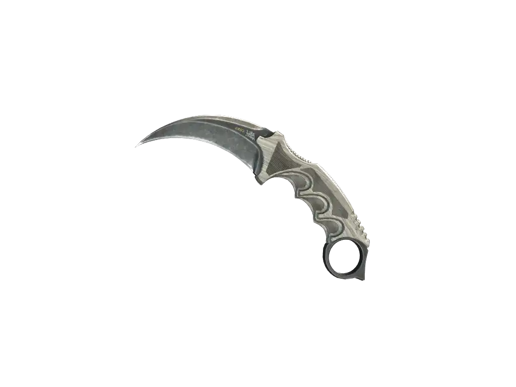 ★ Karambit | Black Laminate (Well-Worn)