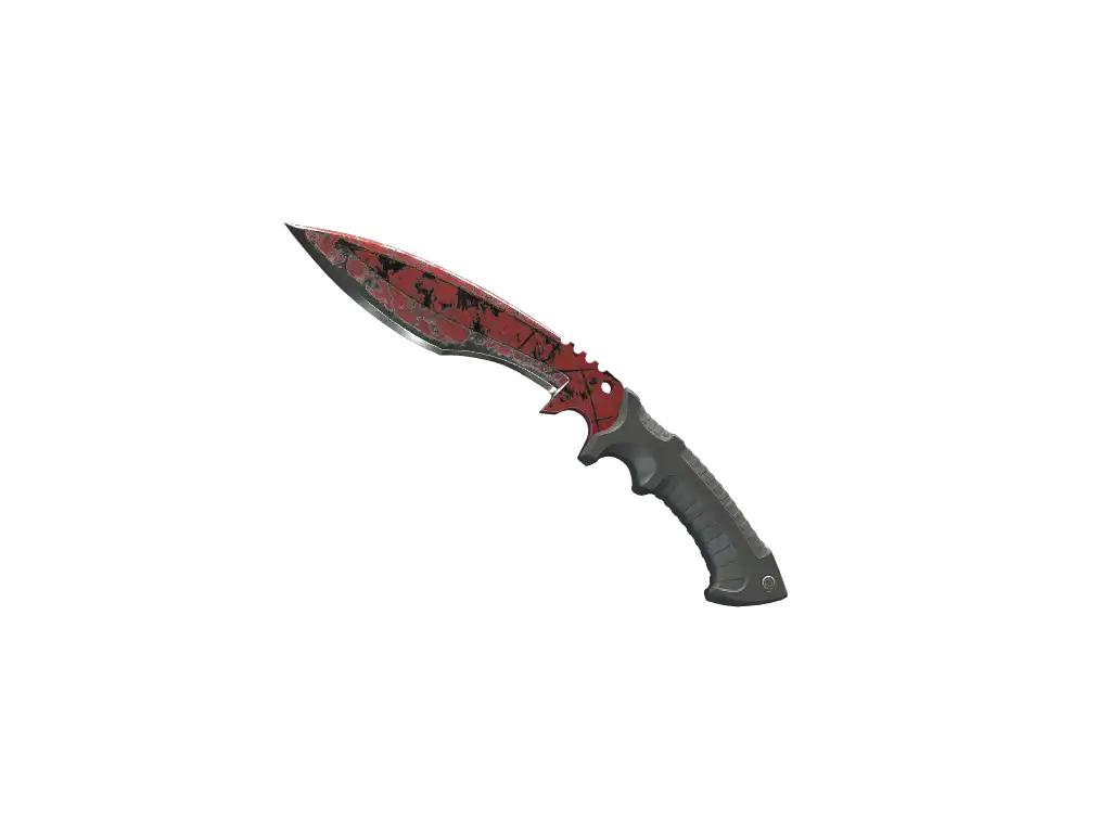 ★ Kukri Knife | Crimson Web (Battle-Scarred)