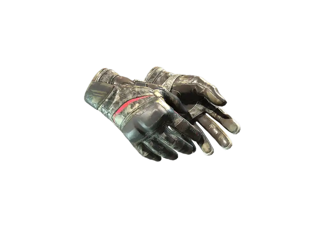 ★ Moto Gloves | Boom! (Battle-Scarred)