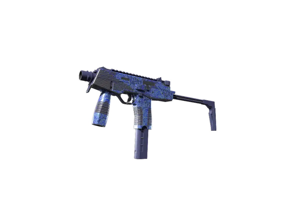 MP9 | Cobalt Paisley (Minimal Wear)
