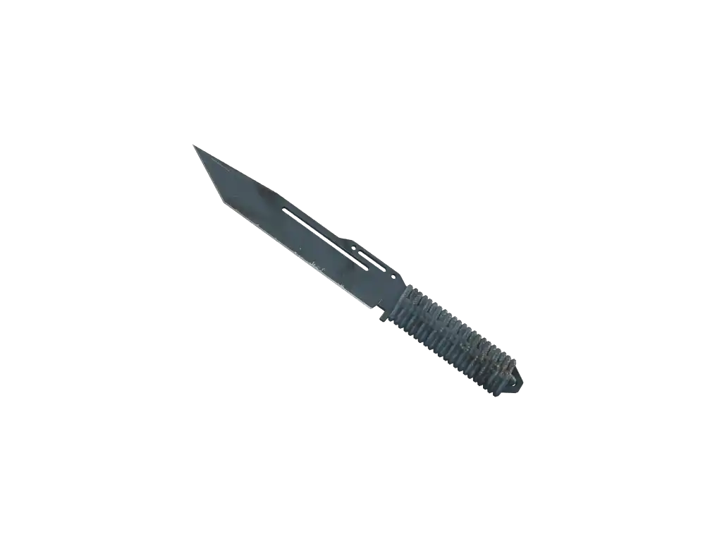 ★ Paracord Knife | Night Stripe (Well-Worn)