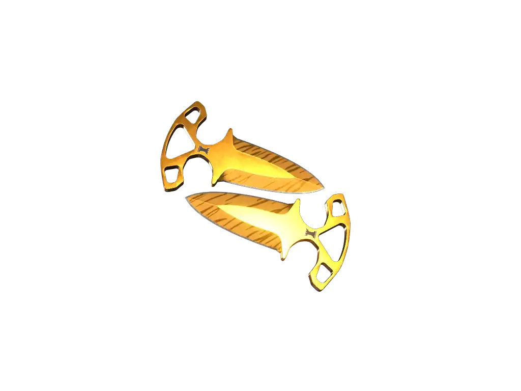 ★ StatTrak™ Shadow Daggers | Tiger Tooth (Factory New)