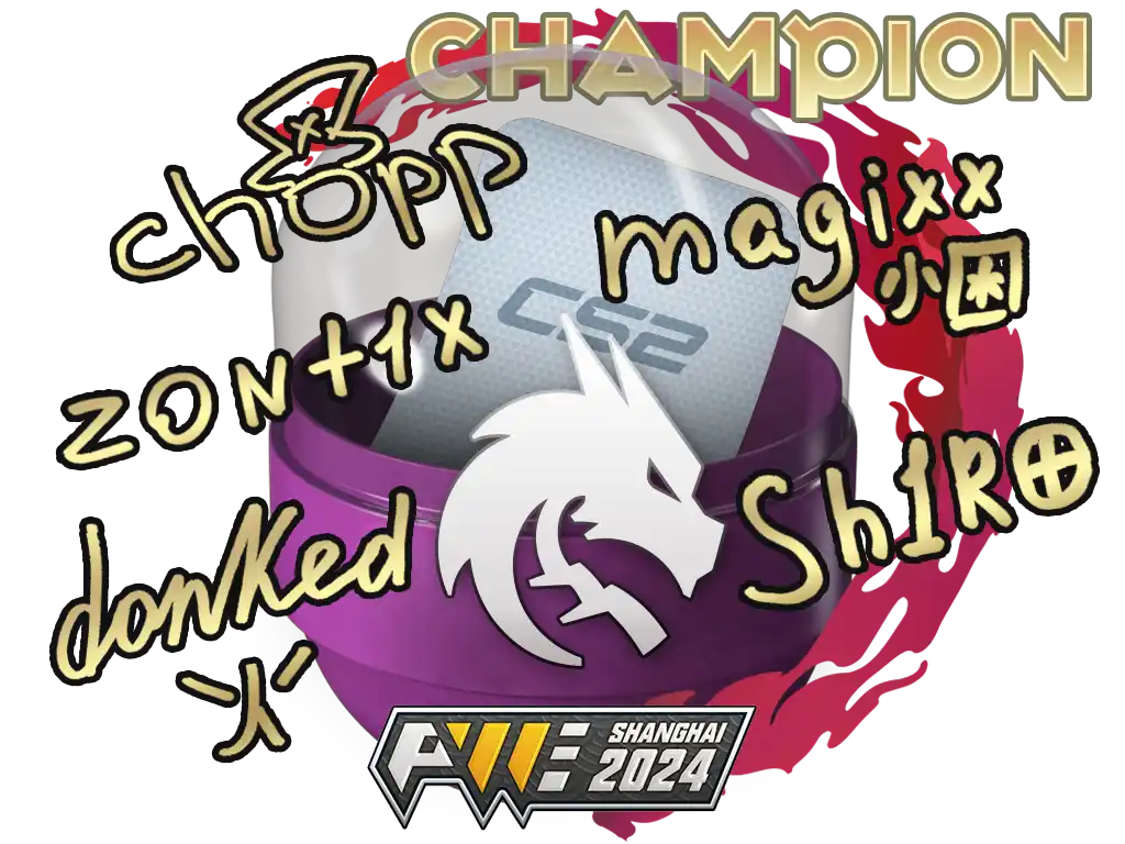 Shanghai 2024 Champions Autograph Capsule Shanghai 2024 Champions Autograph Capsule