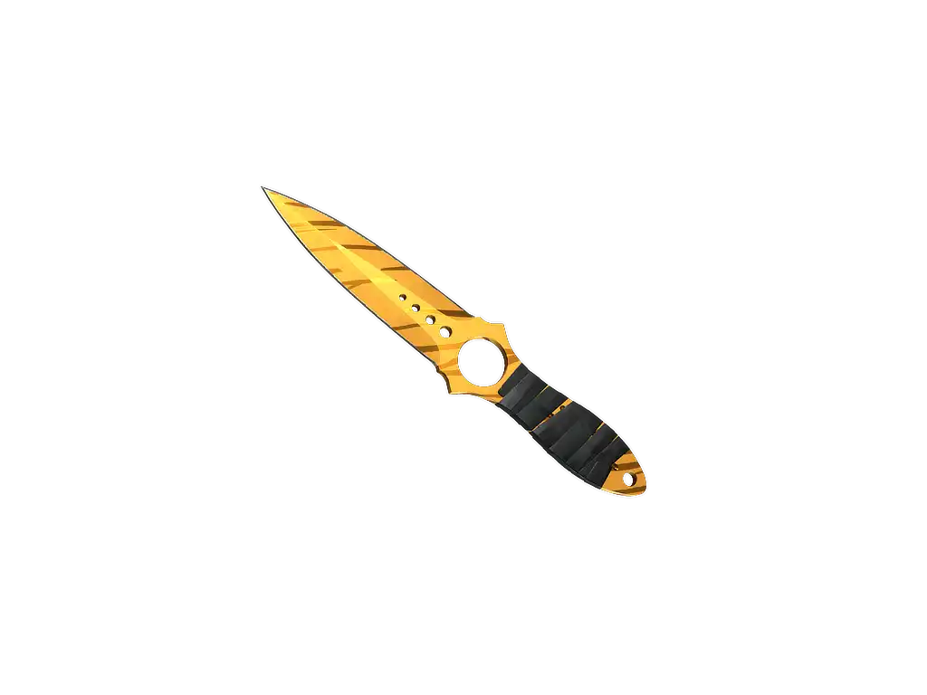★ StatTrak™ Skeleton Knife | Tiger Tooth (Factory New) ★ StatTrak™ Skeleton Knife | Tiger Tooth (Factory New)