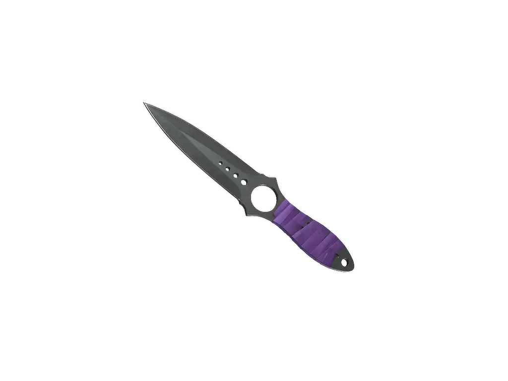 ★ Skeleton Knife | Ultraviolet (Well-Worn) ★ Skeleton Knife | Ultraviolet (Well-Worn)