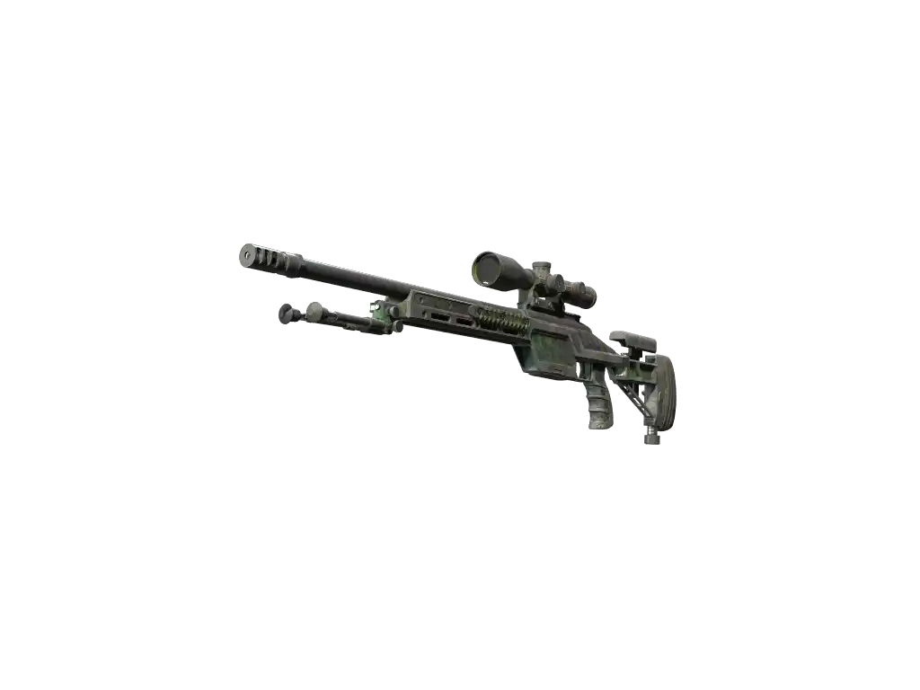 Souvenir SSG 08 | Jungle Dashed (Battle-Scarred)