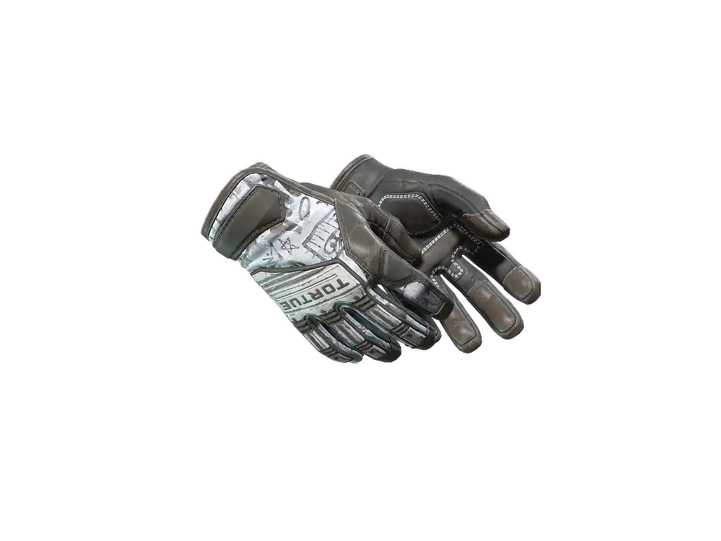 ★ Specialist Gloves | Blackbook (Battle-Scarred)