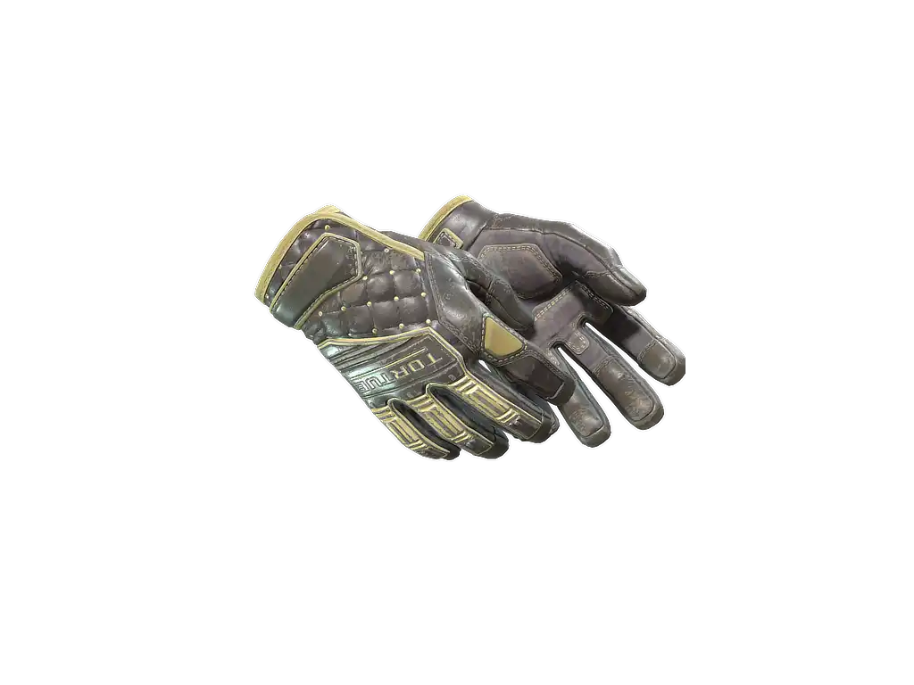 ★ Specialist Gloves | Chocolate Chesterfield (Battle-Scarred)