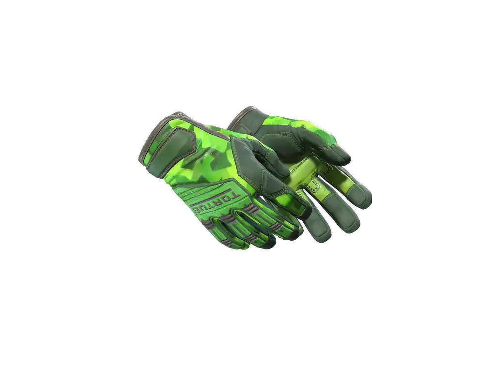★ Specialist Gloves | Lime Polycam (Field-Tested)