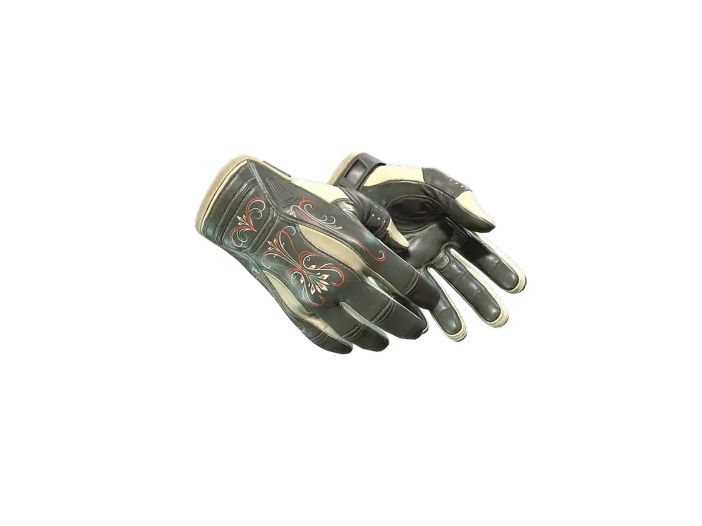 Sport Gloves | Creme Pinstripe Sport Gloves | Creme Pinstripe