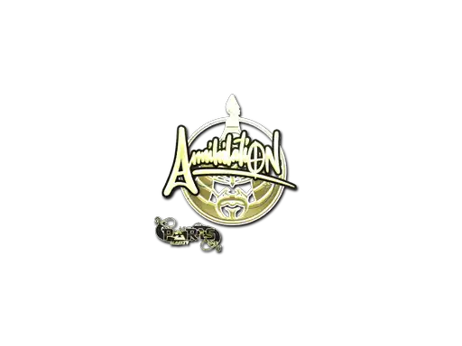 ANNIHILATION (Gold) | Paris 2023, autograph sticker
