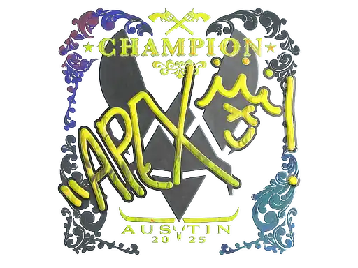 apEX (Holo, Champion) | Austin 2025 apEX (Holo, Champion) | Austin 2025