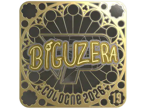 biguzera (Gold, Ranked) | Cologne 2026, autograph sticker