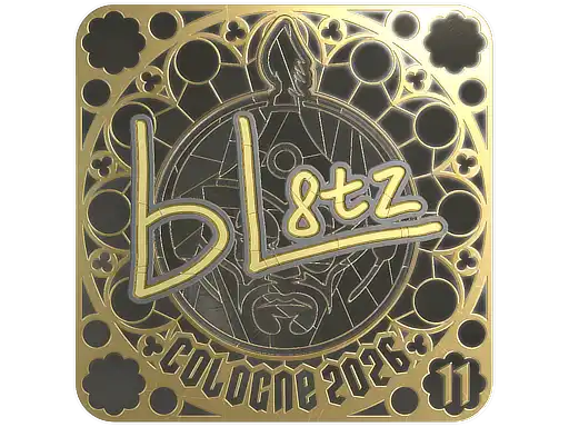 bLitz (Gold, Ranked) | Cologne 2026, autograph sticker