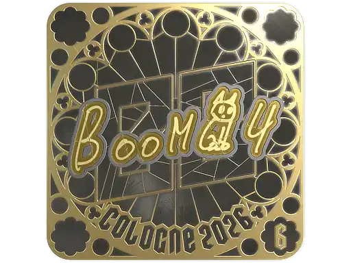 Boombl4 (Gold, Ranked) | Cologne 2026, autograph sticker
