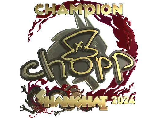 chopper (Gold, Champion) | Shanghai 2024 chopper (Gold, Champion) | Shanghai 2024