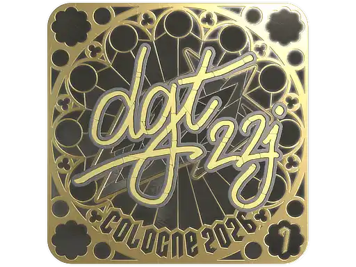 dgt (Gold, Ranked) | Cologne 2026, autograph sticker
