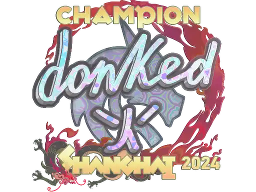 donk (Holo, Champion) | Shanghai 2024 donk (Holo, Champion) | Shanghai 2024