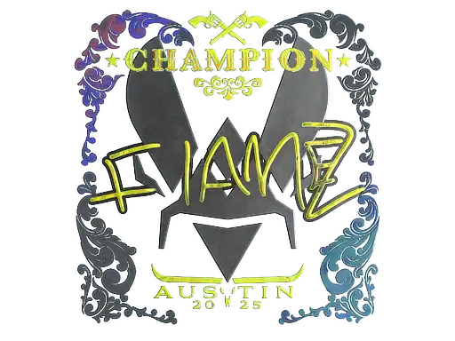 FlameZ (Holo, Champion) | Austin 2025 FlameZ (Holo, Champion) | Austin 2025