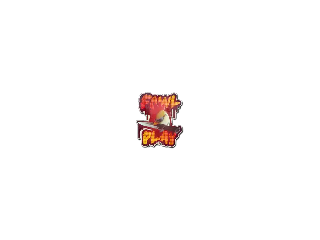 Sticker | Fowl Play Sticker | Fowl Play