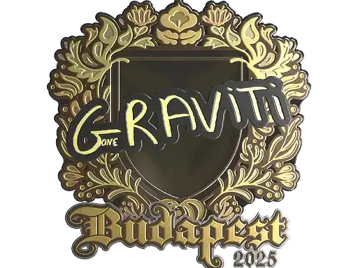 Graviti (Gold) | Budapest 2025 Graviti (Gold) | Budapest 2025, autograph sticker