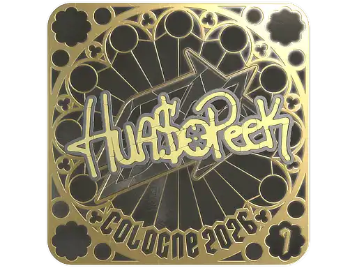 HUASOPEEK (Gold, Ranked) | Cologne 2026 HUASOPEEK (Gold, Ranked) | Cologne 2026, autograph sticker