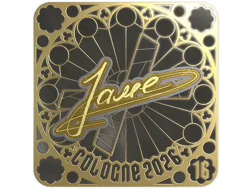 Jame (Gold, Ranked) | Cologne 2026 Jame (Gold, Ranked) | Cologne 2026, autograph sticker