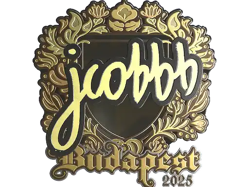 jcobbb (Gold) | Budapest 2025 jcobbb (Gold) | Budapest 2025, autograph sticker