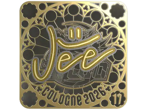 Jee (Gold, Ranked) | Cologne 2026, autograph sticker