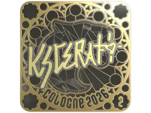 KSCERATO (Gold, Ranked) | Cologne 2026, autograph sticker
