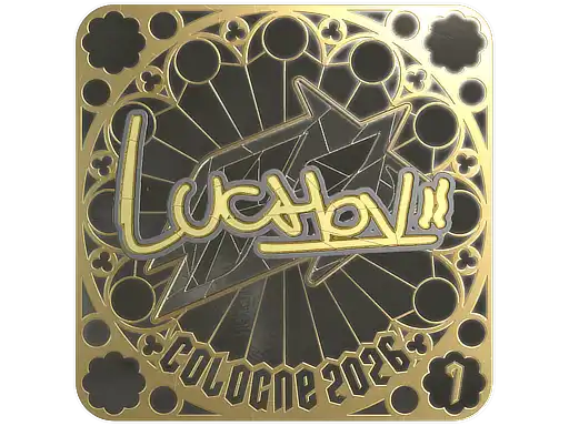 luchov (Gold, Ranked) | Cologne 2026, autograph sticker