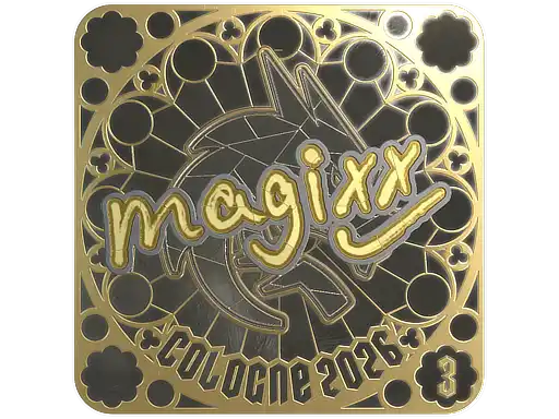 magixx (Gold, Ranked) | Cologne 2026 magixx (Gold, Ranked) | Cologne 2026, autograph sticker