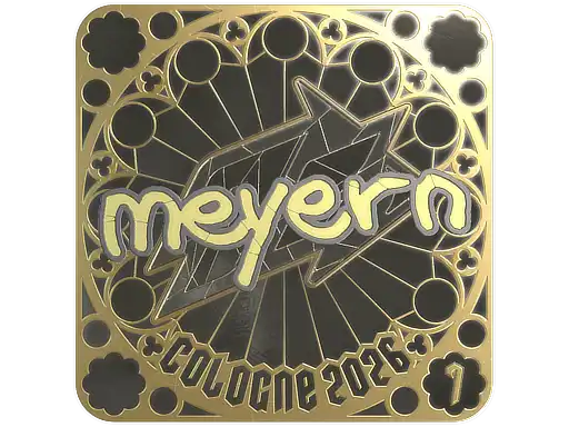 meyern (Gold, Ranked) | Cologne 2026 meyern (Gold, Ranked) | Cologne 2026, autograph sticker