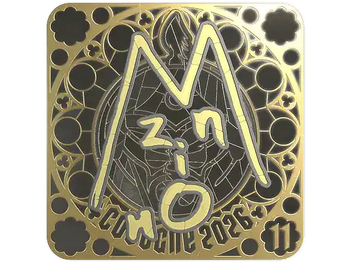 mzinho (Gold, Ranked) | Cologne 2026, autograph sticker